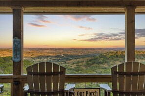 Experience the entire ranch to yourself; the view is amazing.
