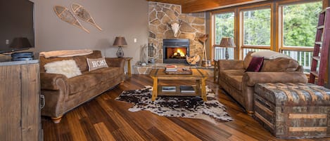 Cozy up by the fire | Main Level