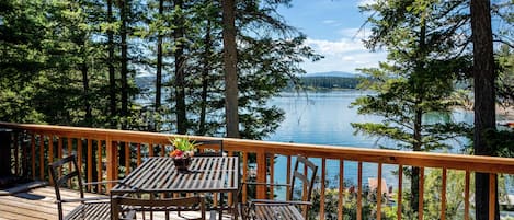 Enjoy the views from the deck | Exterior