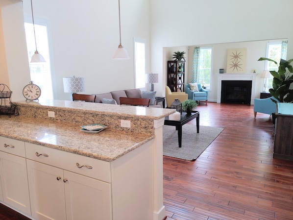 Bar Top to Living Room