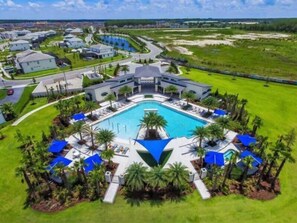 Another fabulous aerial view of the resort grounds.