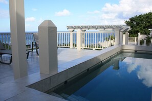 Private pool and pool deck