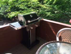 Deck overlooking Loon Mtn