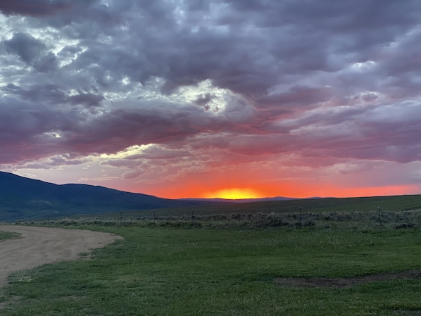 Sunset at Lost Cabin