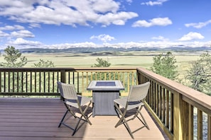 Unobstructed views of the Rockies will serve as your backdrop.