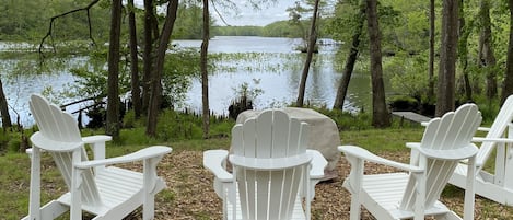 Relax along the banks of the Pocomoke River at the Cottage at Red Landing