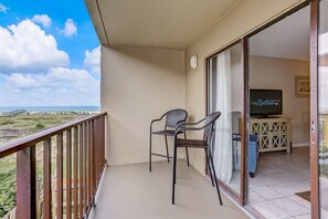 Balcony has a Partial Ocean View