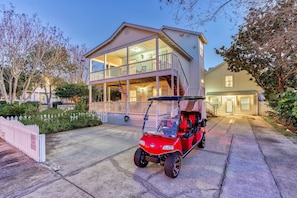 6 Seater Golf Cart Included!