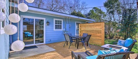 Back Porch: Coffee in the morning or Drinks in the Evening.