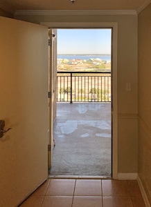 Enjoy a LARGE Gulf Front Balcony at Navarre Towers