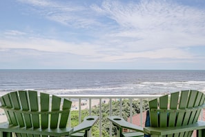 Oceanfront balcony