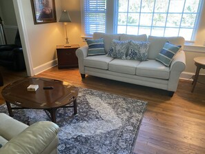 Upper level living room