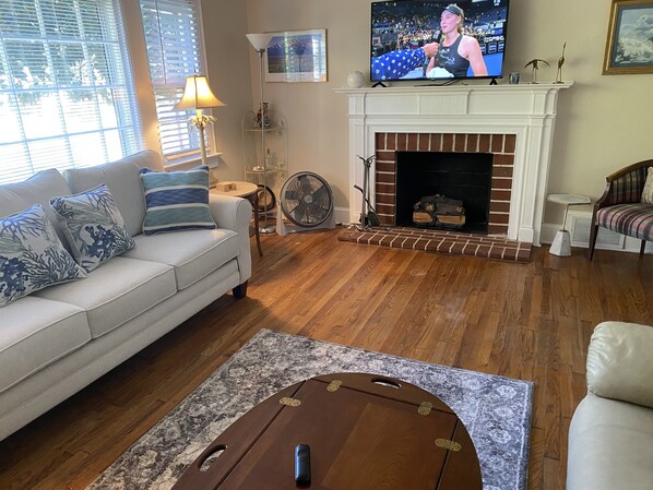 Upper level living room