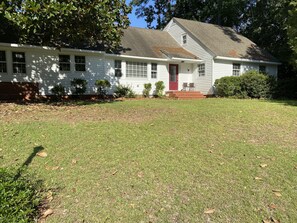 Front yard view