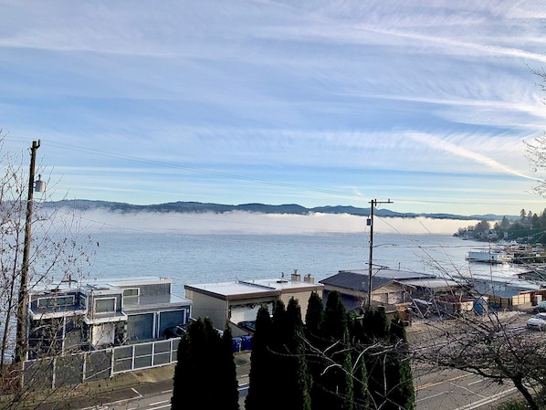 Vue depuis l’hébergement