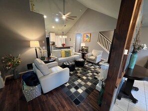Vaulted Living Space