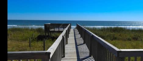 Walkway to the beach.