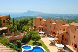 View from the terrace over the surroundings