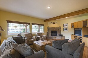 Living room from kitchen