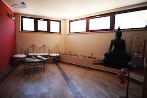Lobby sitting area