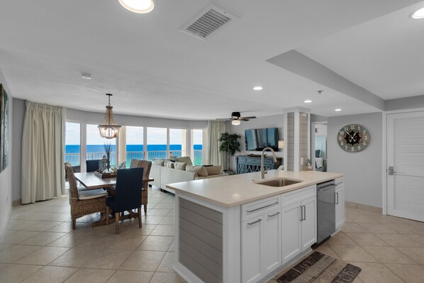Exquisite newly remodeled 3-bedroom condo in Tower 2 11th floor.