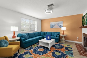Living Area Queen Size Sofa Sleeper -