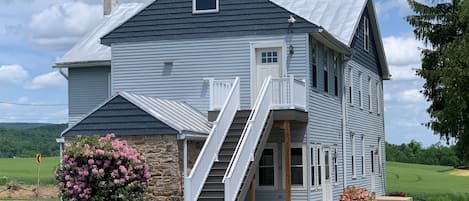 Entrance to the house.