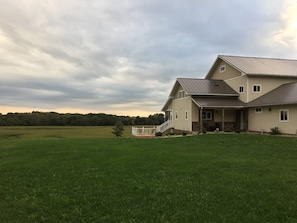 View of house from the playground area