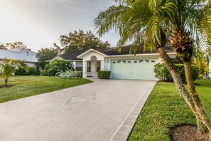 Driveway and Garage