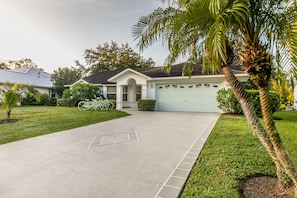 Driveway and Garage