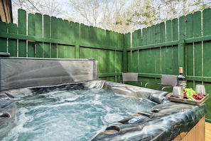 Bain à remous extérieur
