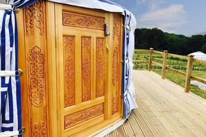Discover the spirit of nomadic living with a stay at Carved Yurt