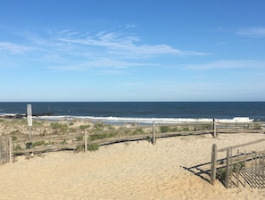 Ocean City beach is just 0.1 mile/530 feet (approx.) from condo!!