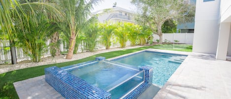 Private pool and spa