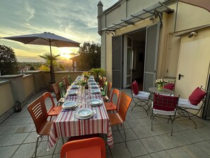 Main terrace