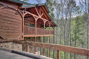 Side View of wrap around porch
