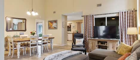 Living Room at Avalon Terrace in the Sea Colony