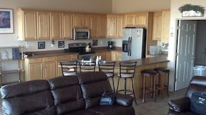 All oak cabinetry