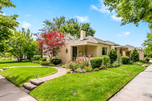 Stunning North End Villa on fashionable corner with immaculate landscaping
