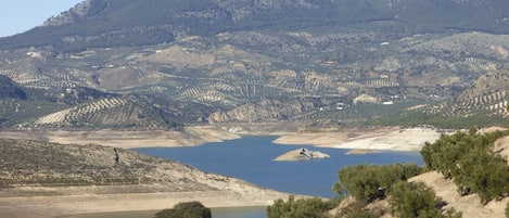 View Lake Iznájar from the patio