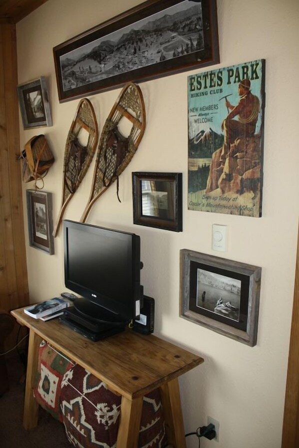 Living room with TV
