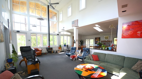 Spacious Living Room with spectacular views