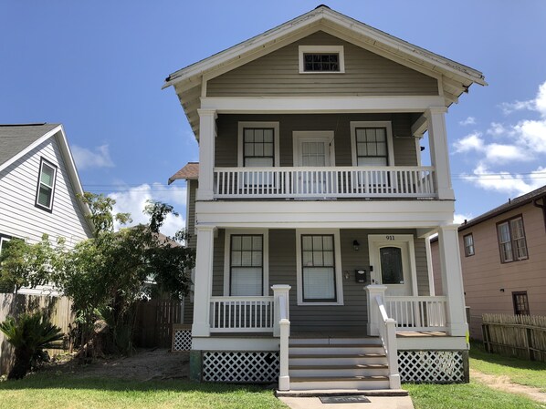 Front of the house