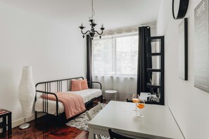 Comfortable sofa bed for two guests