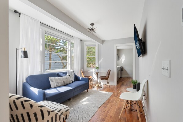 Living Room with Smart TV