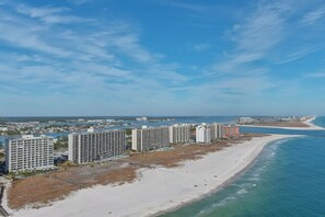Beautiful beach for miles!