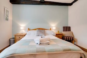 Main Bedroom with views of St Oswald's Church