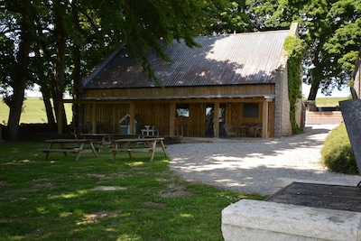 Pippinwell - a stunning barn conversion for eight with on-site swimming near Bakewell