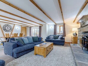 Living area | Barn View, Clay Cross