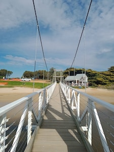 Ocean view house opposite the beach